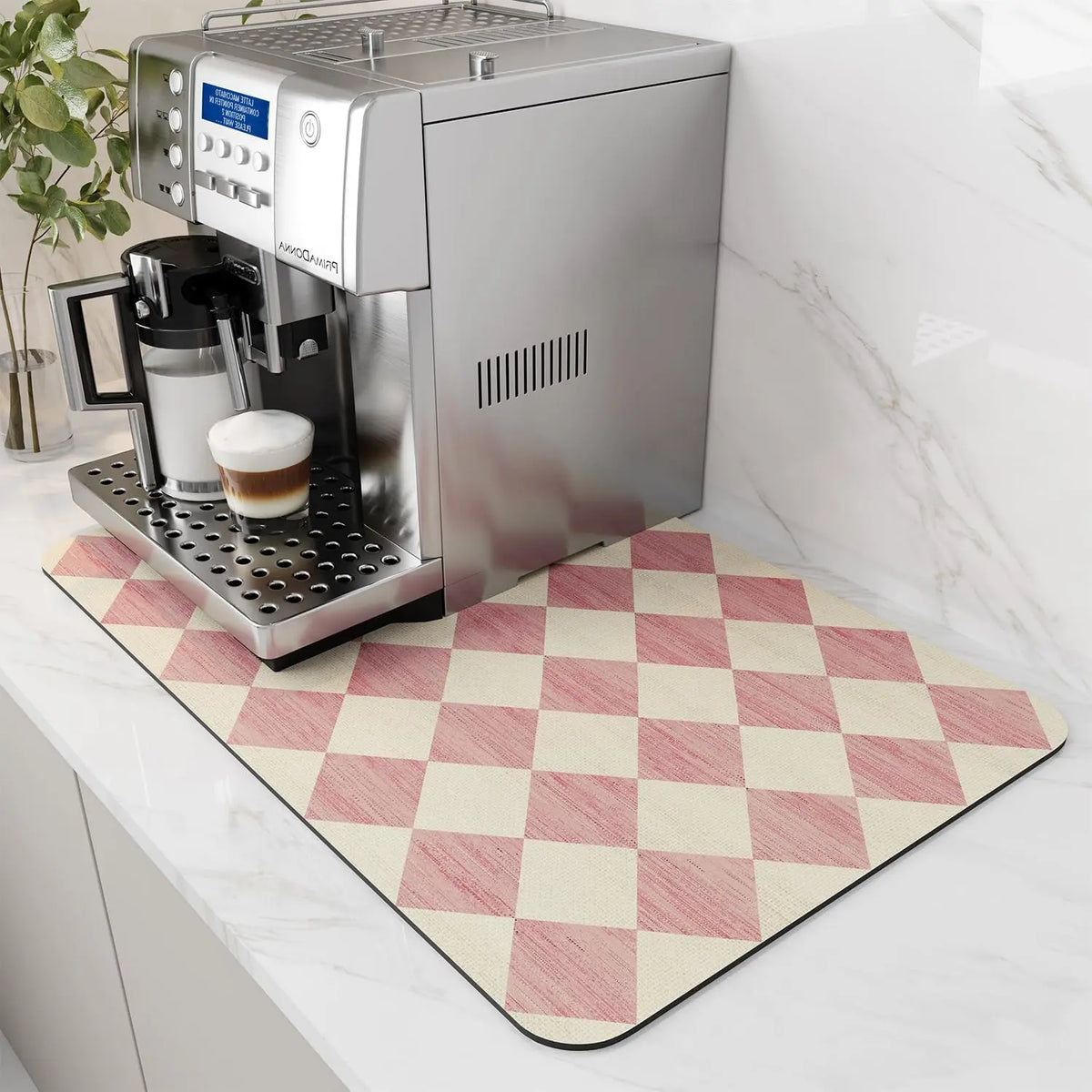 Coffee Machine Mat Rubber Backing