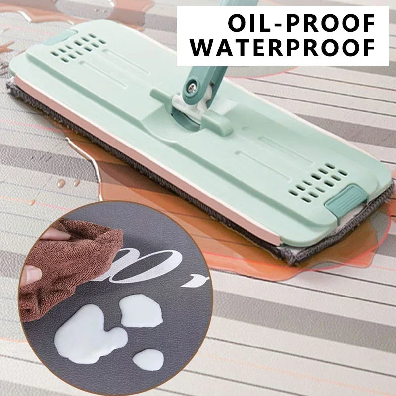 Rug for Kitchen Floor Mat Runner Long Carpet PVC Waterproof Leather Foot Mats Anti-slip Carpets Gray Home Decor Rugs 주방 카펫