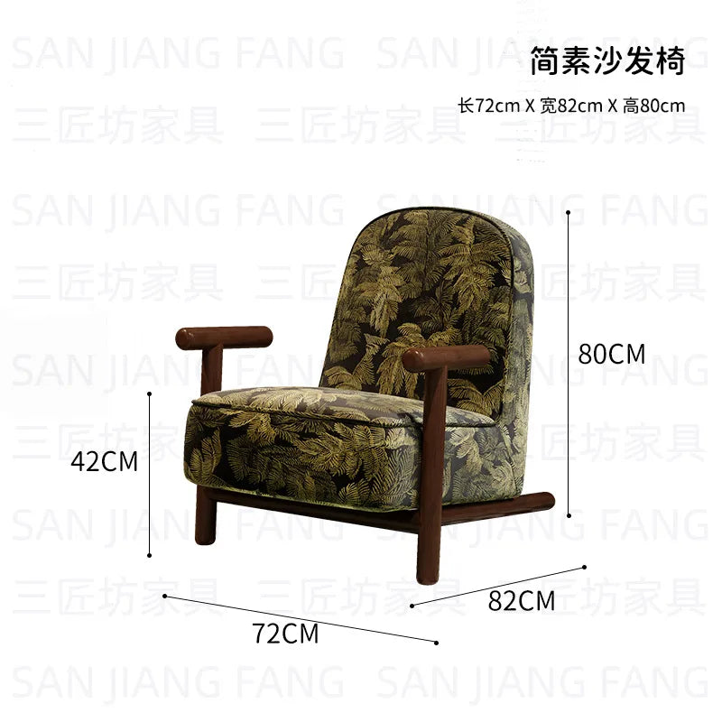 Western Restaurant Commercial Retro Booth Sofa Chair Combination Table and Chair French Restaurant Table and Chair