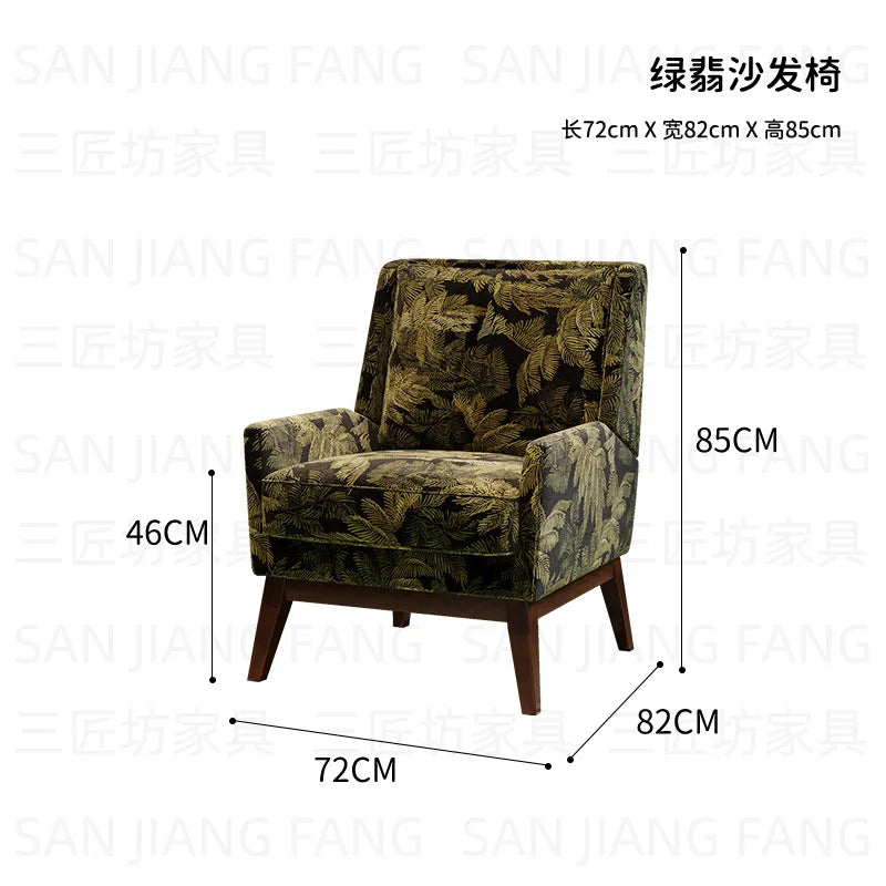 Western Restaurant Commercial Retro Booth Sofa Chair Combination Table and Chair French Restaurant Table and Chair