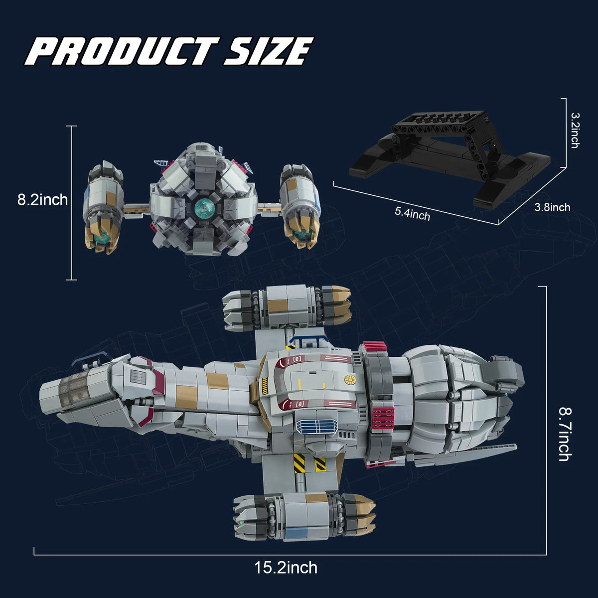 Spaceship Building Blocks, Transport Ship Model